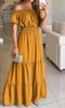 Elegantes elastisches Sommerkleid - Syeda
